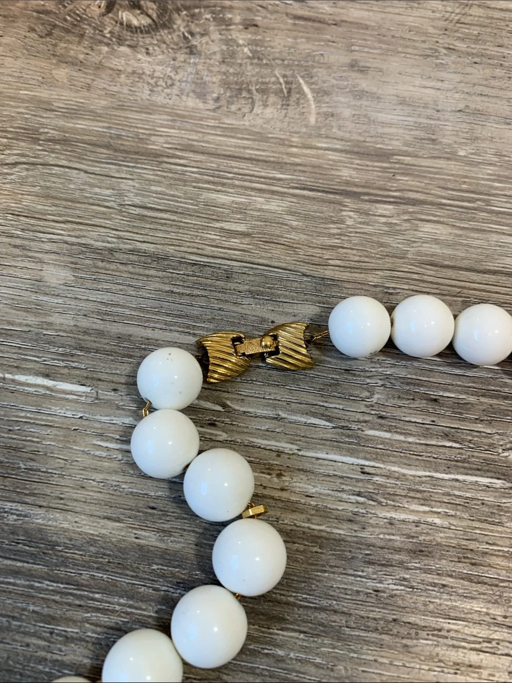 Classic White Beaded Necklace - Women Jewelry